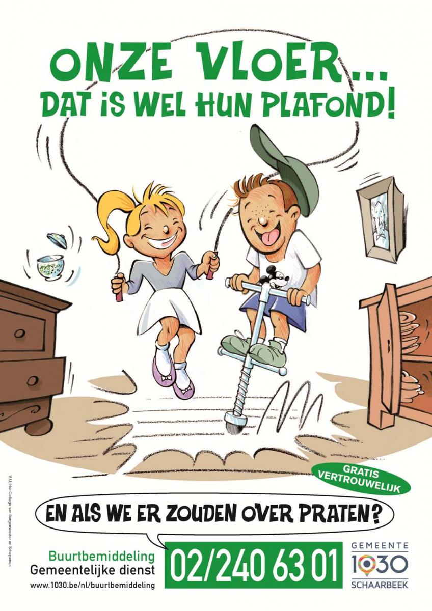 affiche médiation de proximité