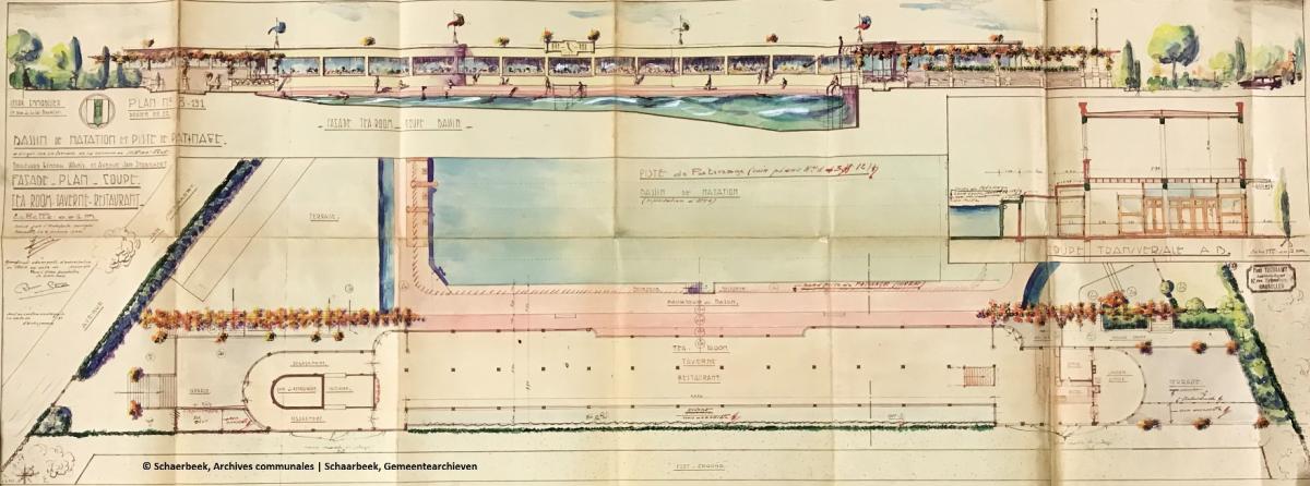 Façade plan coupe
