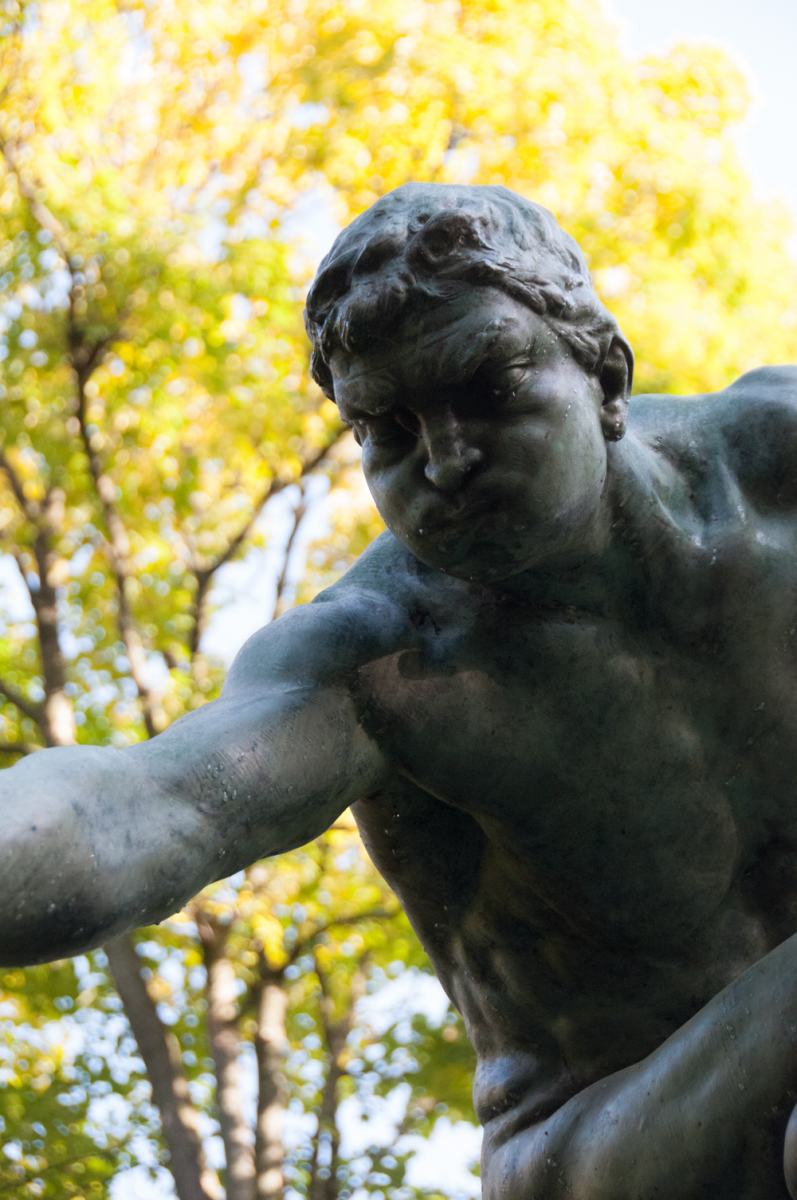statue parc Josaphat