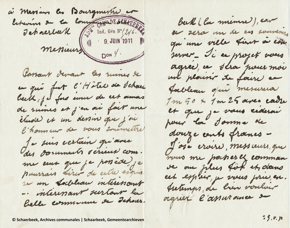 Lettre de Paul Leduc